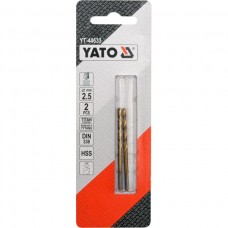 YATO Set 2 burghie pentru metal HSS-TiN, diametru ..